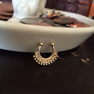 Faux Septum Ring