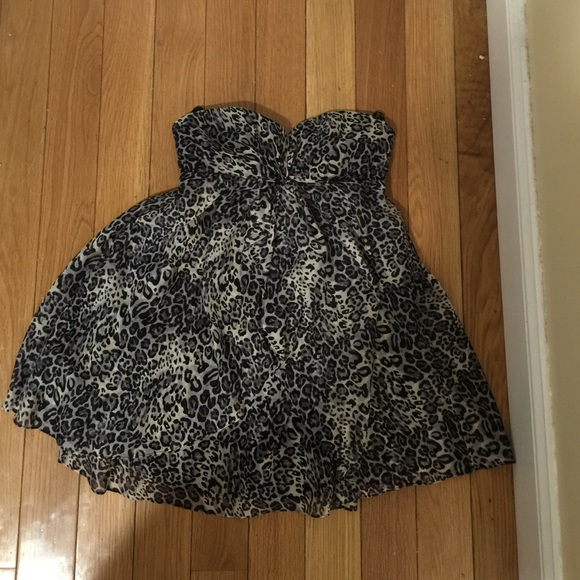 Cheetah party dress