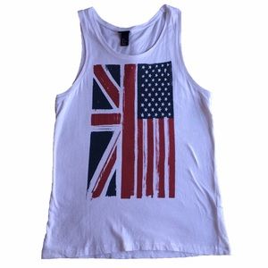 White tank top from H&M.