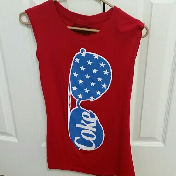 Coca-Cola sleeveless shirt