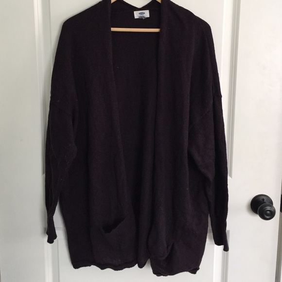 dark purple sweater