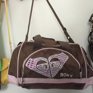 Lightly used Roxy duffle bag