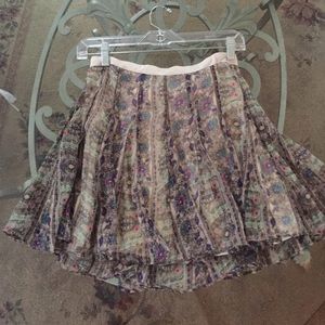 American Eagle Floral Skater