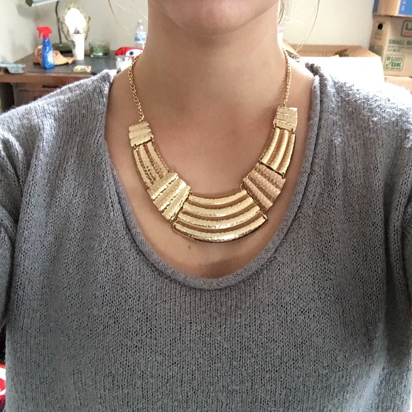 Gold Statement Necklace