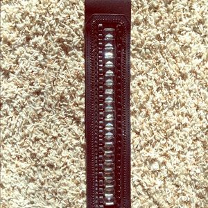 Jeweled elastic belt