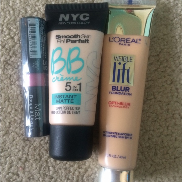 cover up & lipstick!