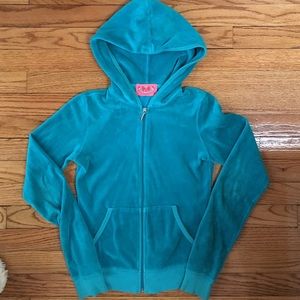 Juicy Couture velour zip up
