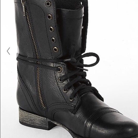 Steve Madden combat boots