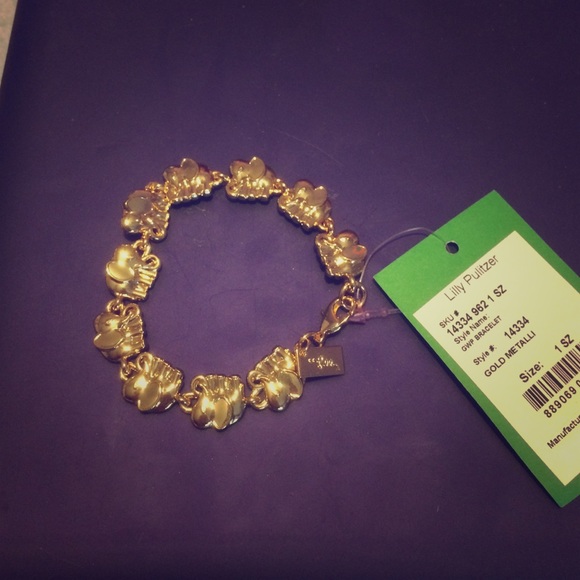 Lilly Pulitzer elephant bracelet