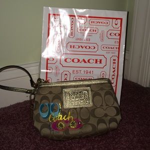Coach wristlet