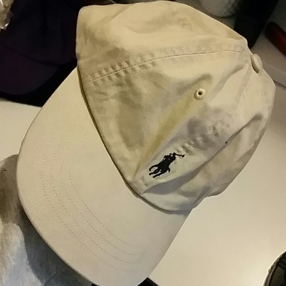 Tan polo hat