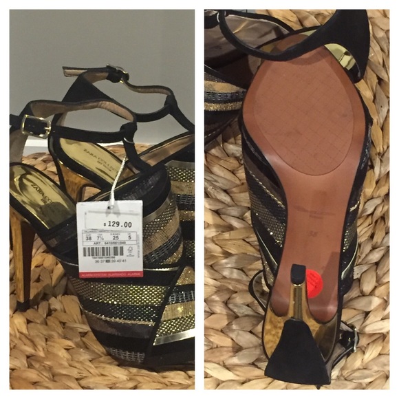 NEVER WORN Fancy High Heel Sandals - Picture 4 of 4