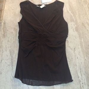 Brown blouse