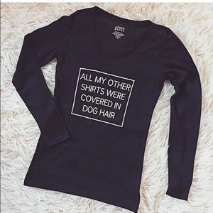 All my other shirts were covered in dog hair