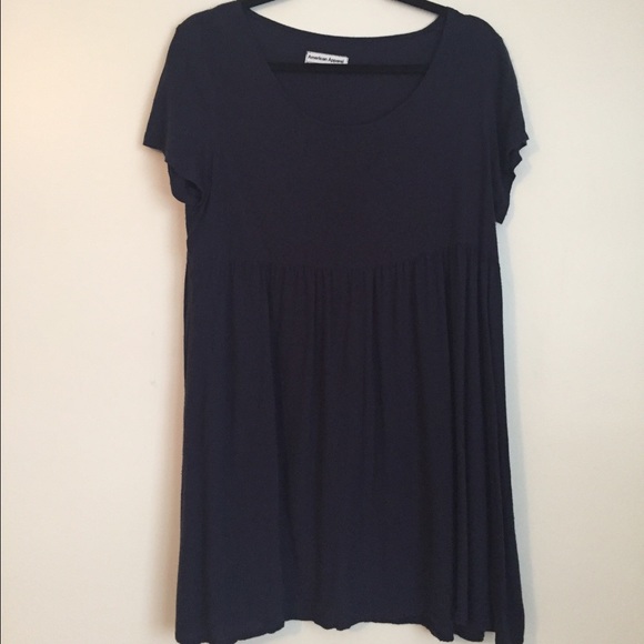 American apparel baby doll dress in navy