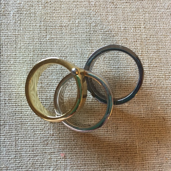 Brand New Hinged Stacking Rings