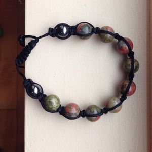 Earth stone bracelet