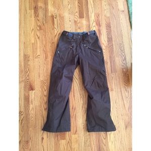 Brown Columbia snow pants/snowboard pants