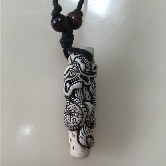 Dragon ivory necklace