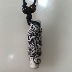 Dragon ivory necklace