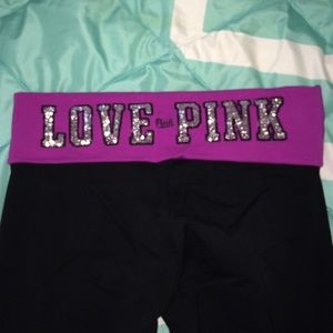 Vs pink yoga leggings