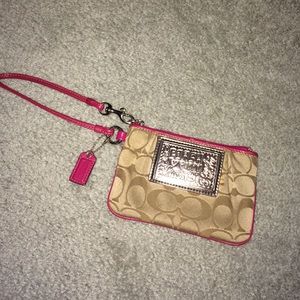 Coach wristlet