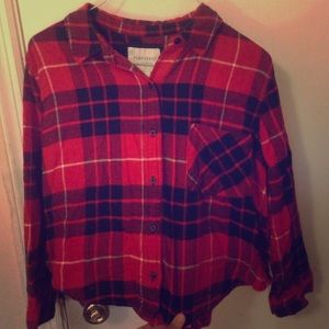 Plaid Crop Top