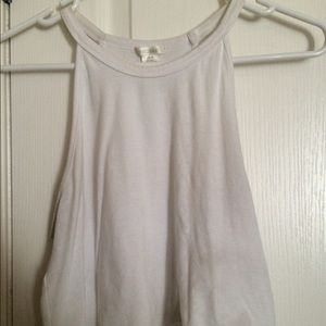 White crop top
