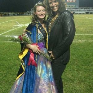 Prom dress used for one prom, and homecoming court