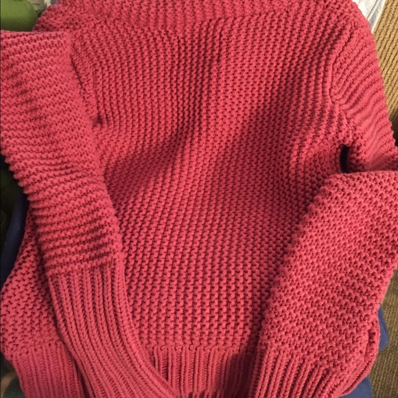 AE Raspberry Knit Sweater - Picture 3 of 3