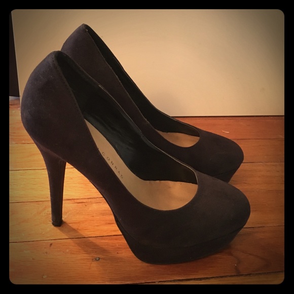 Lauren Conrad Black stilettos high heels