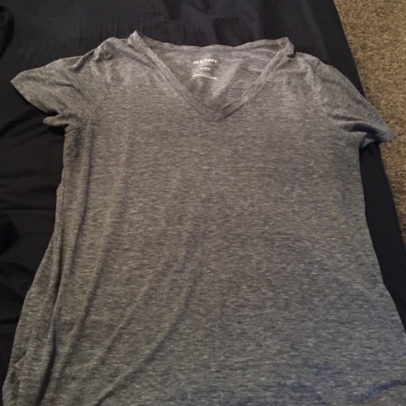 Grey V-Neck