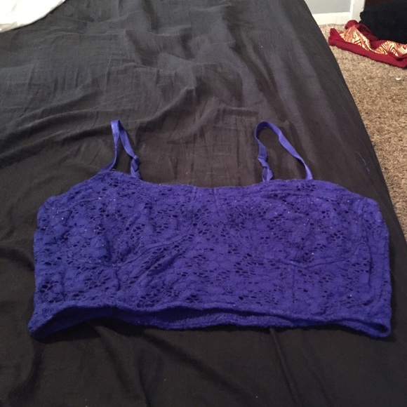 Royal blue bandeau or crop top! - Picture 1 of 3