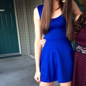 Charlotte Russe Royal Blue Skater