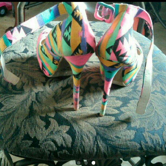 Colorful heels