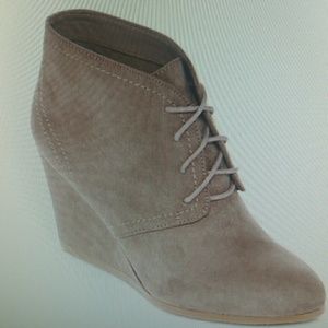 Wedge booties