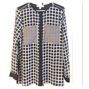 New without tags Michael Kors Sheer Button Up