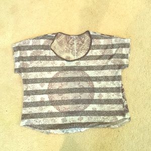 Small loose fit Charlotte Russe top