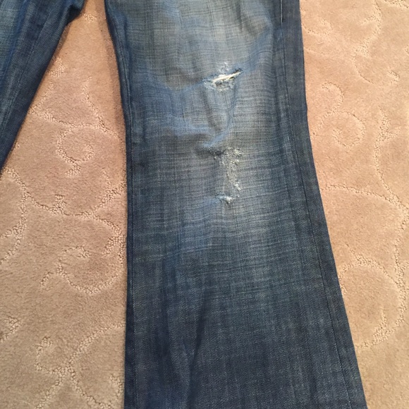 Antik denim ripped jeans