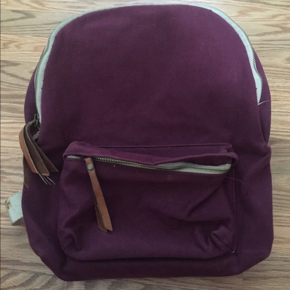 Brandy backpack maroon