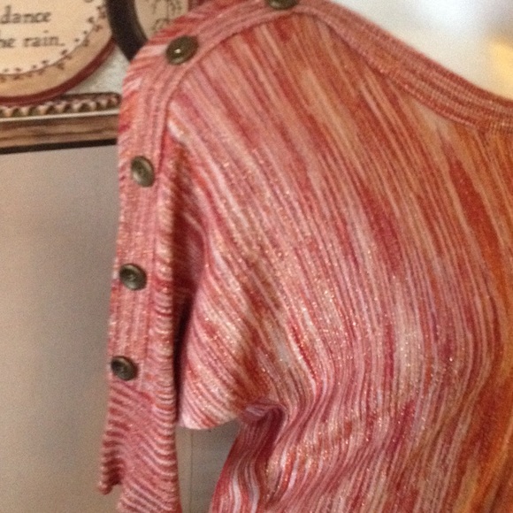 Nice metallic striped top - Picture 2 of 3