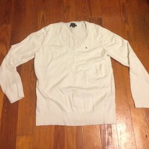 White Tommy Hilfiger Sweater