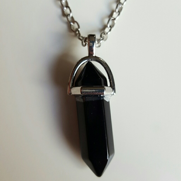 Double layer tree of life and natural black agate - Picture 3 of 4