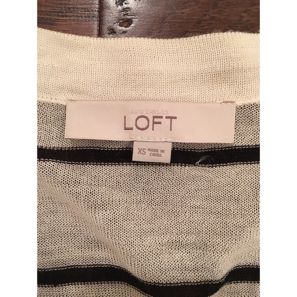 Loft striped cardigan - Picture 2 of 2