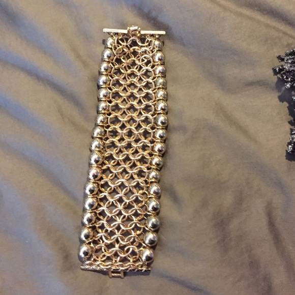 Beautiful golden bracelet perfect for NYE
