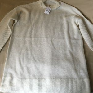 Cozy Ivory J. Crew Sweater NWT