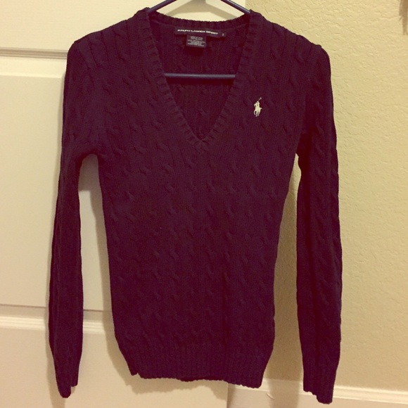 Cable knit Ralph Lauren sweater