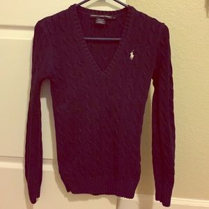 Cable knit Ralph Lauren sweater