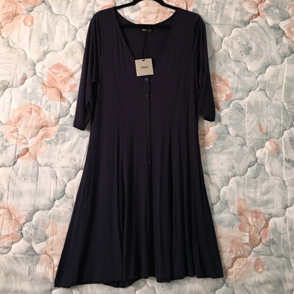 ASOS Navy Blue Dress