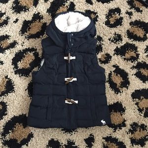 Abercrombie and Fitch puff vest